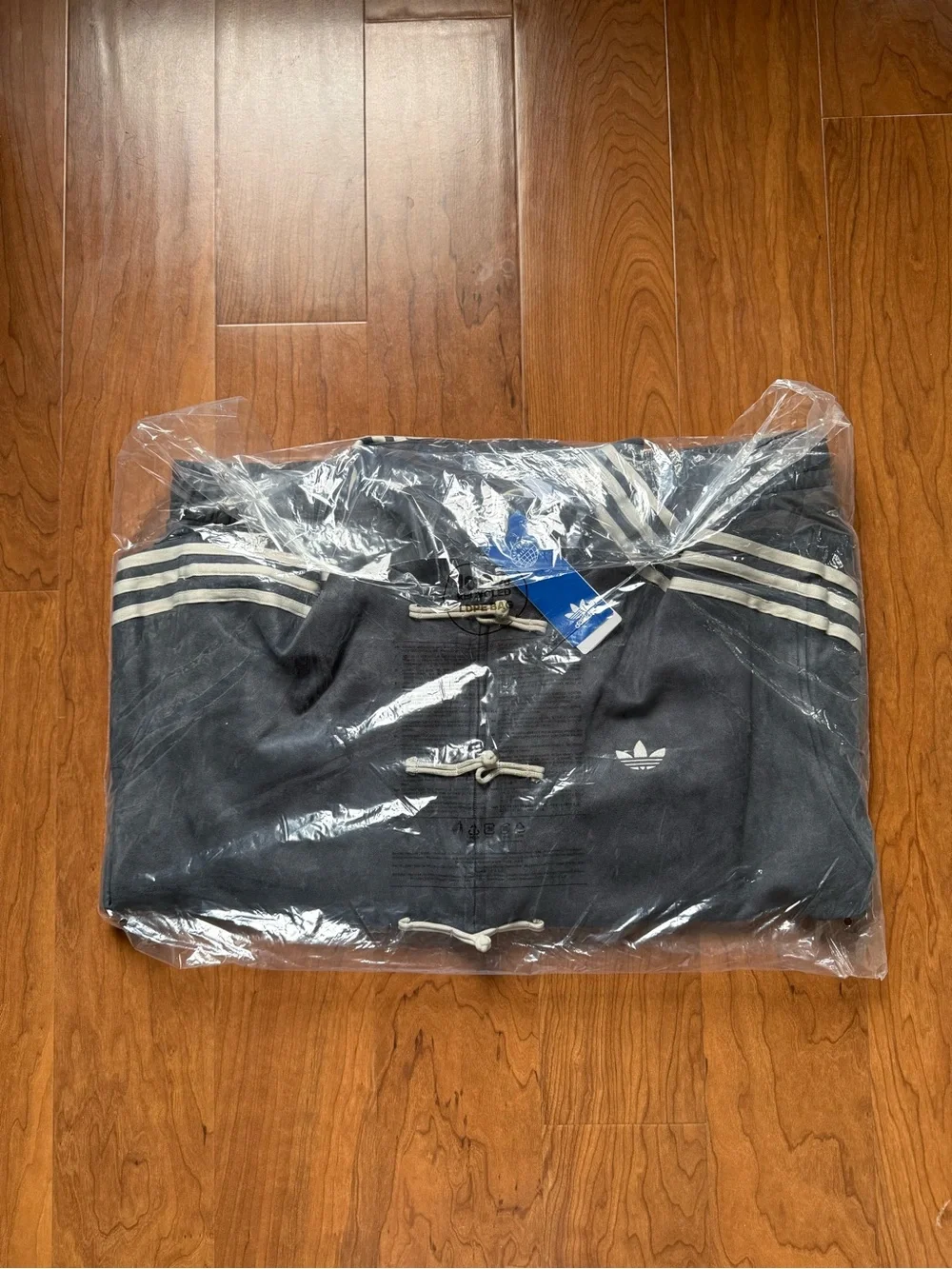 Adidas CTT Chinese Track Top 3.1 Gender Neutral Jacket Grey Blue (Asia Sizing)